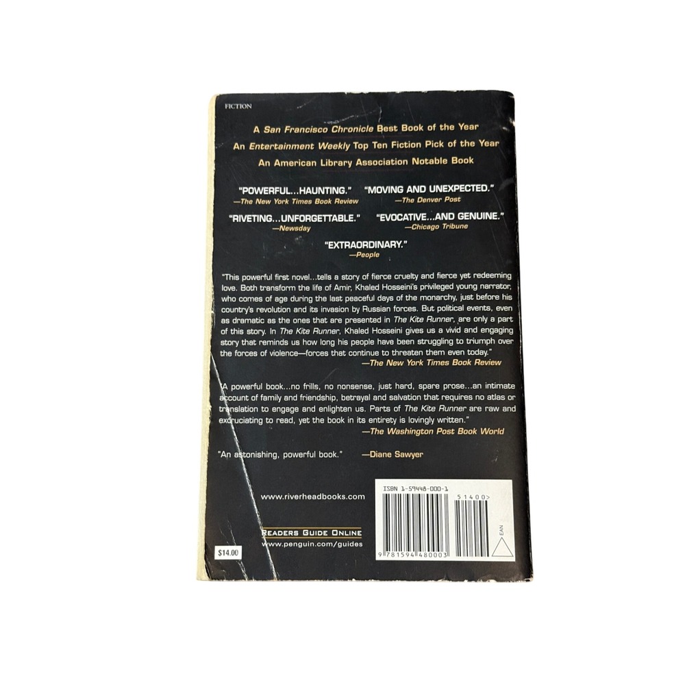 The Kite Runner by Khaled Hosseini Good Condition Chapter Book Paperback - Picture 2 of 5